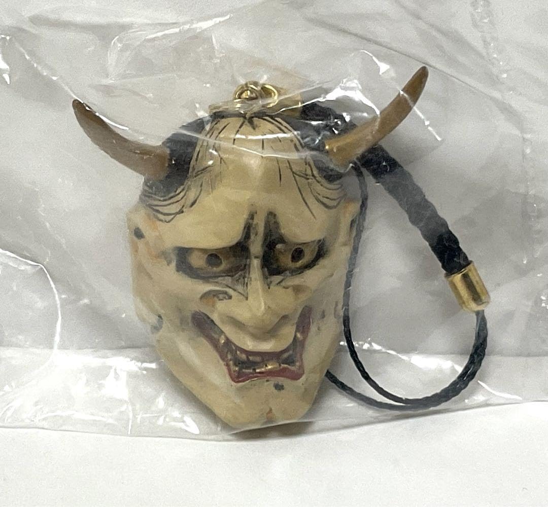 Amazon.co.jp: 海洋堂 カプセルQミュージアム 魔除の仮面 能面根付 2個